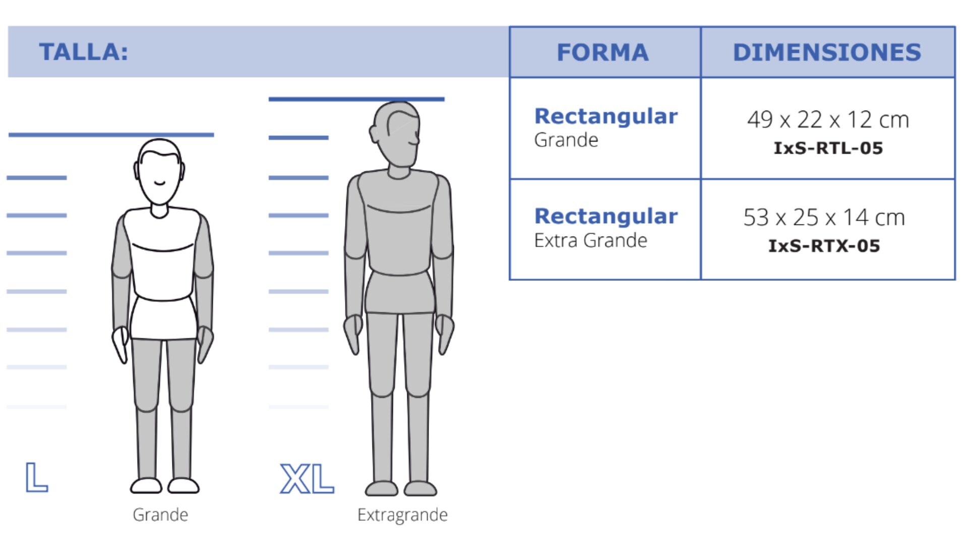 Cojín Hinchable Rectangular (IxS-R) 